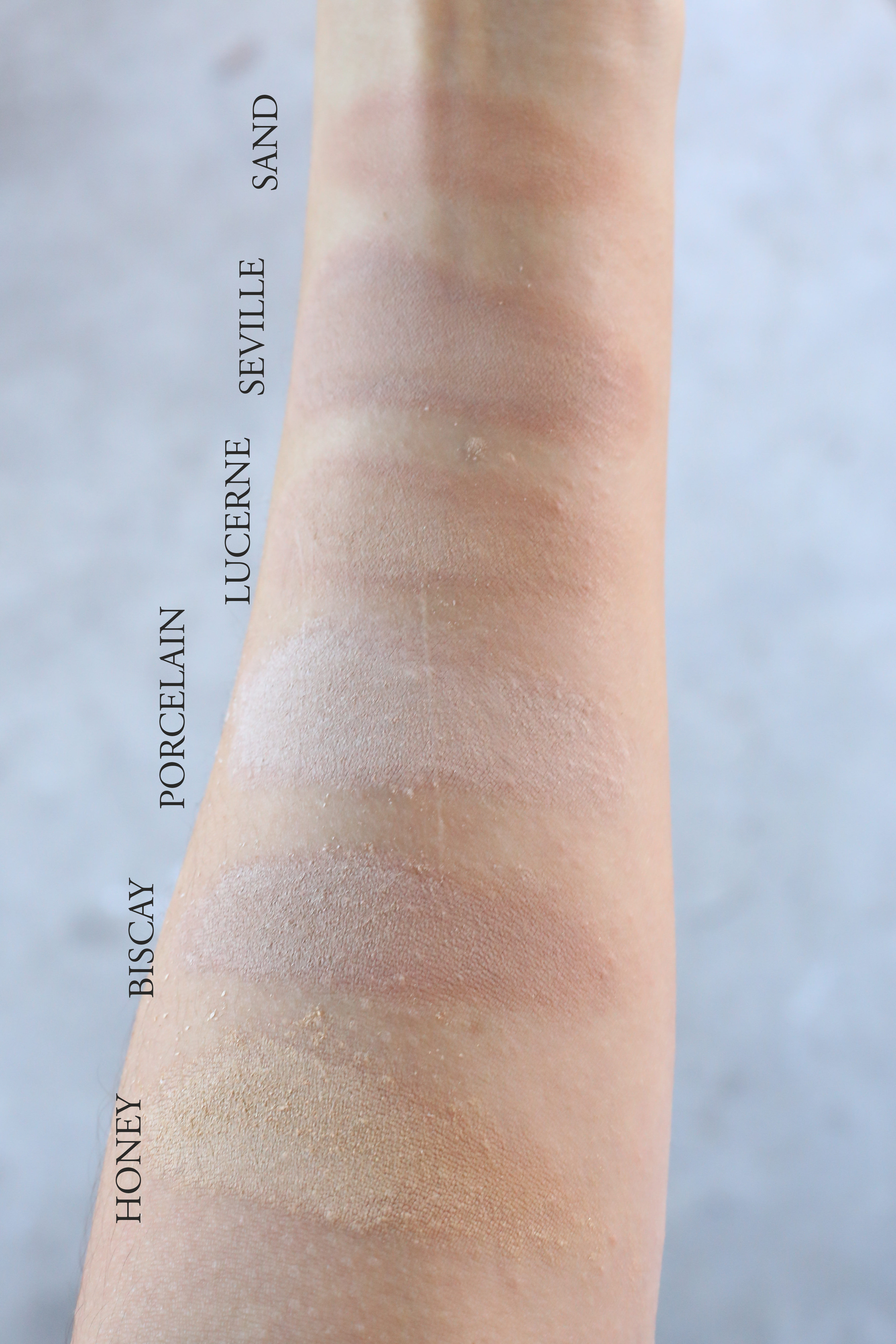 Au Naturale Foundation & Blush Swatches