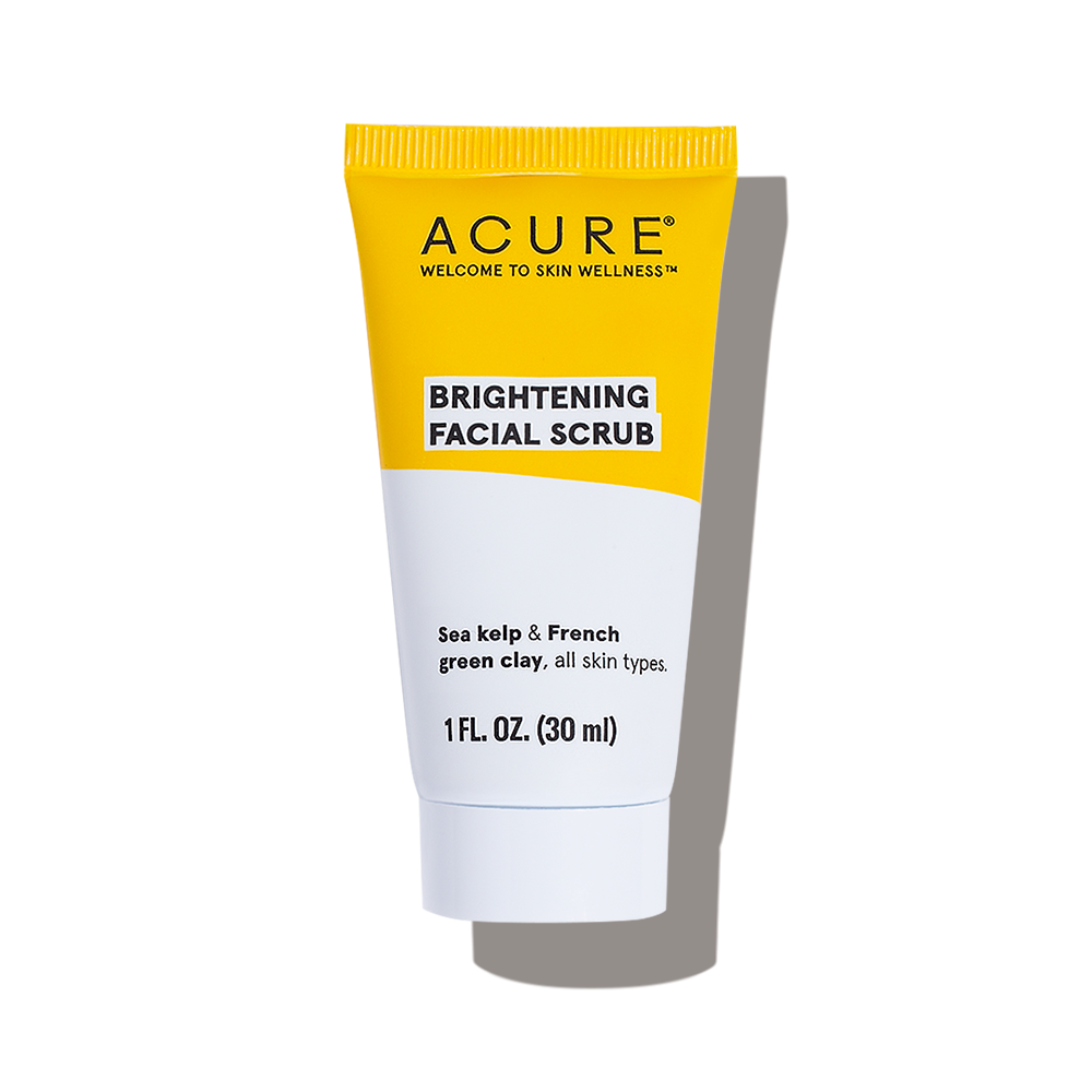 acure organics brightening facial scrub