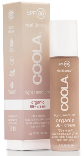 COOLA Rosilliance Mineral BB+ Cream Tinted Organic Sunscreen SPF 30