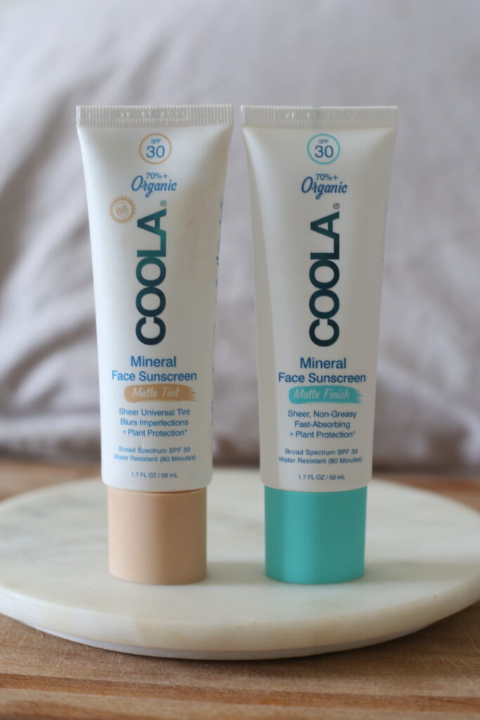 Coola mineral face sunscreen review