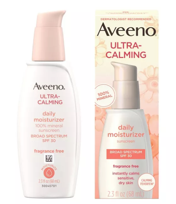 Aveeno Ultra-Calming Daily Facial Moisturizer SPF 30