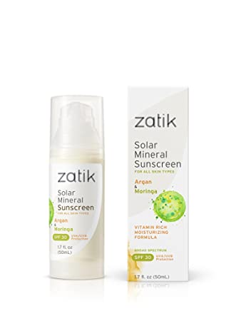 Zatik mineral sunscreen review