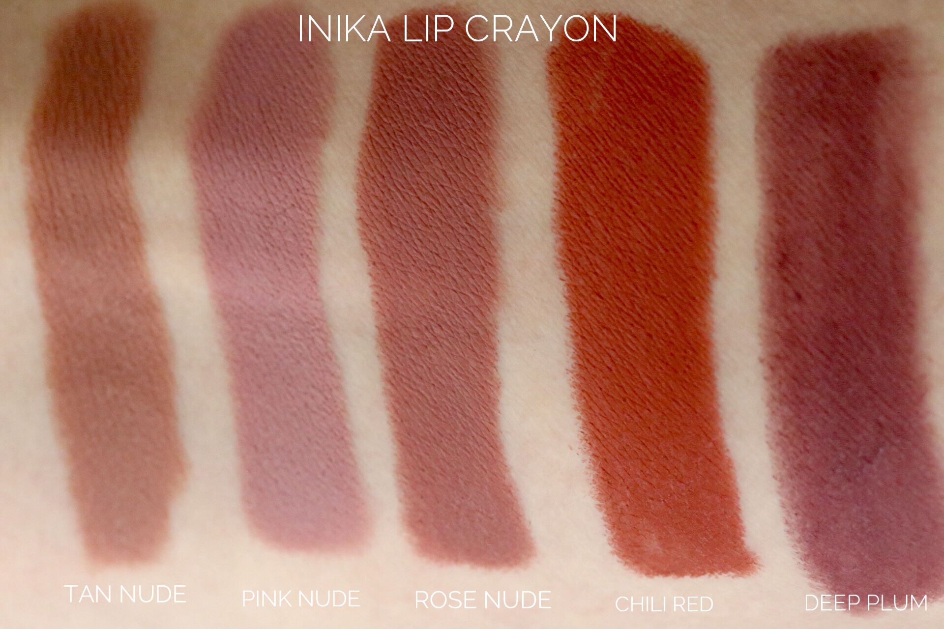 Inika lip crayon