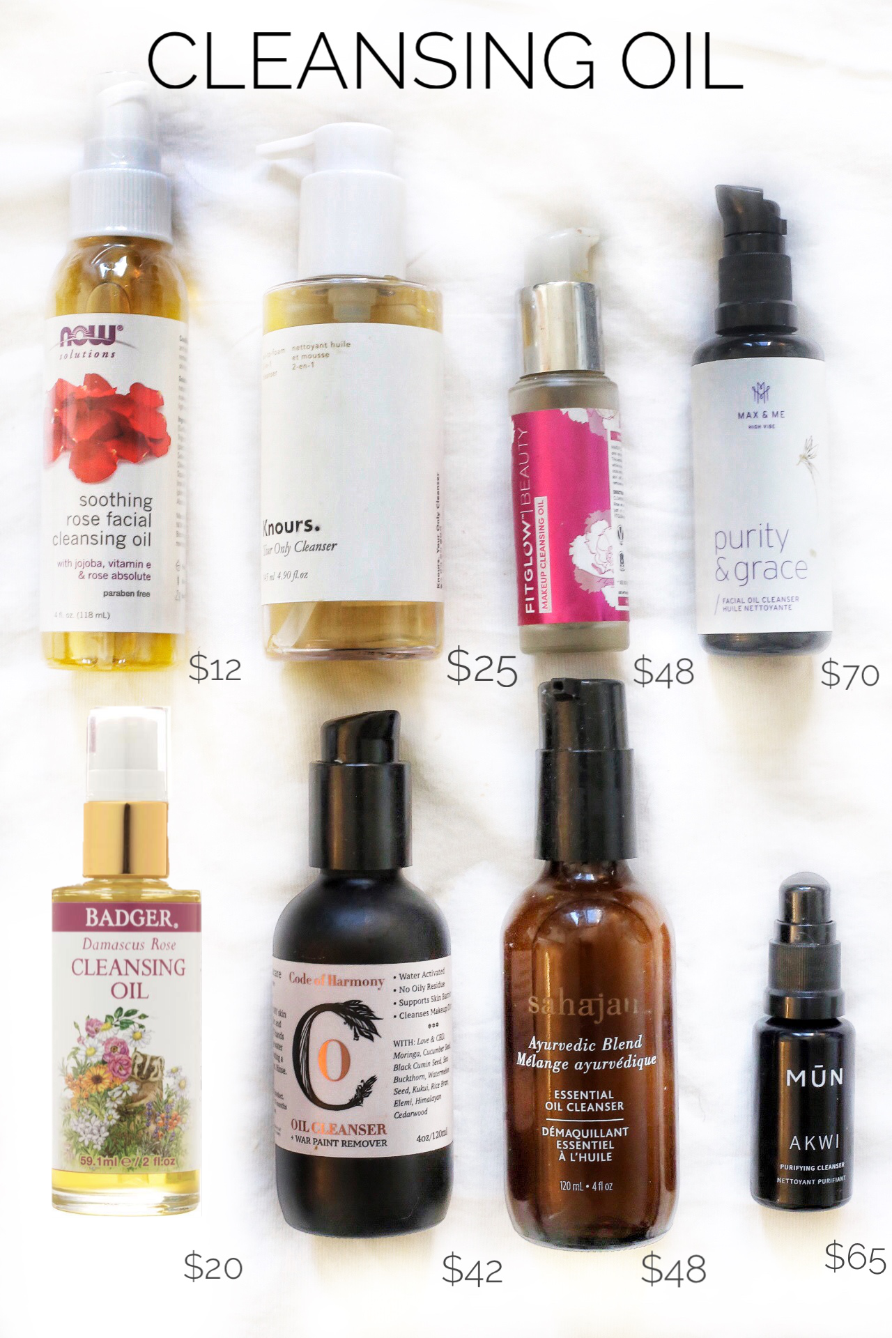 Best organic cleansing oils