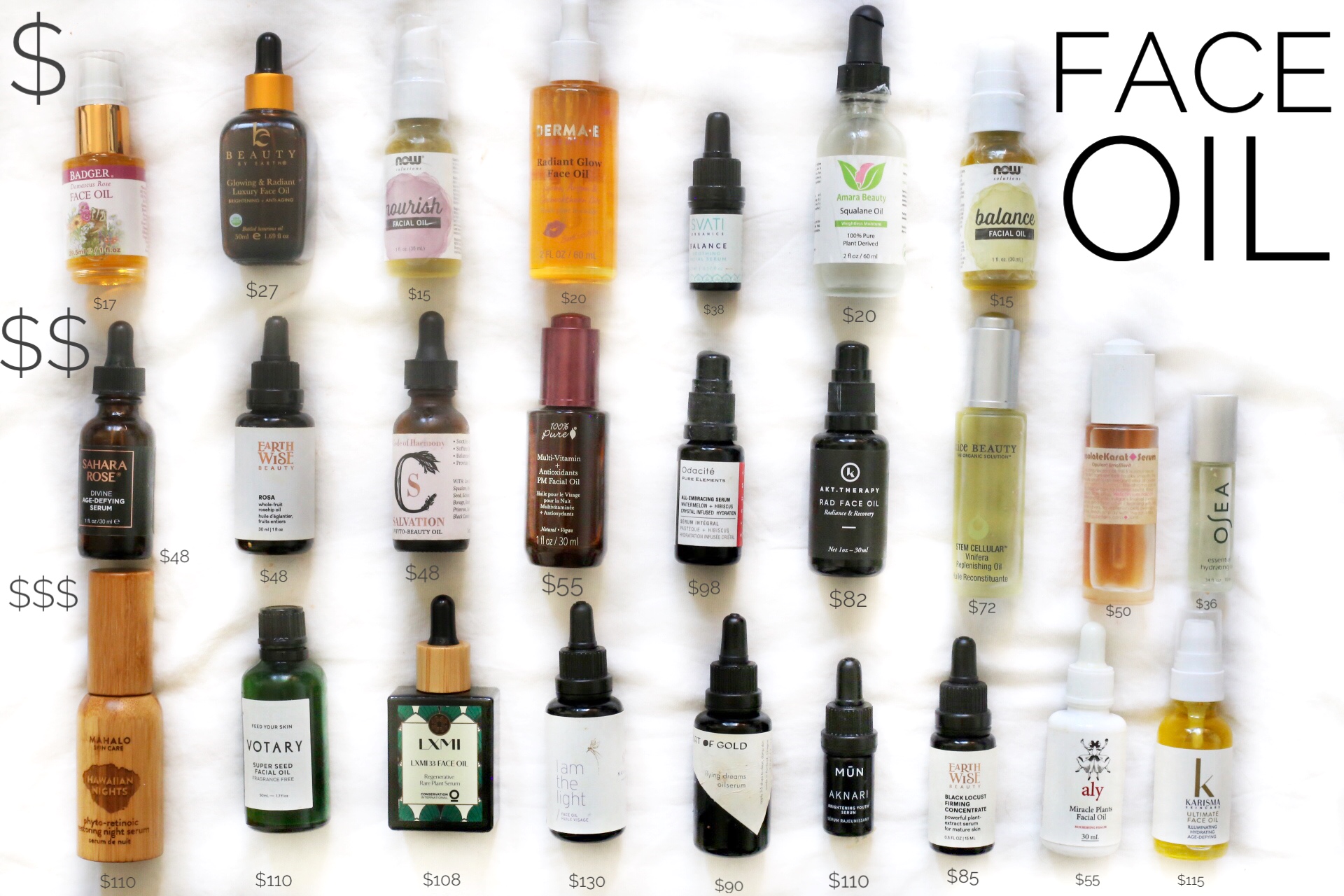 Best organic face oils