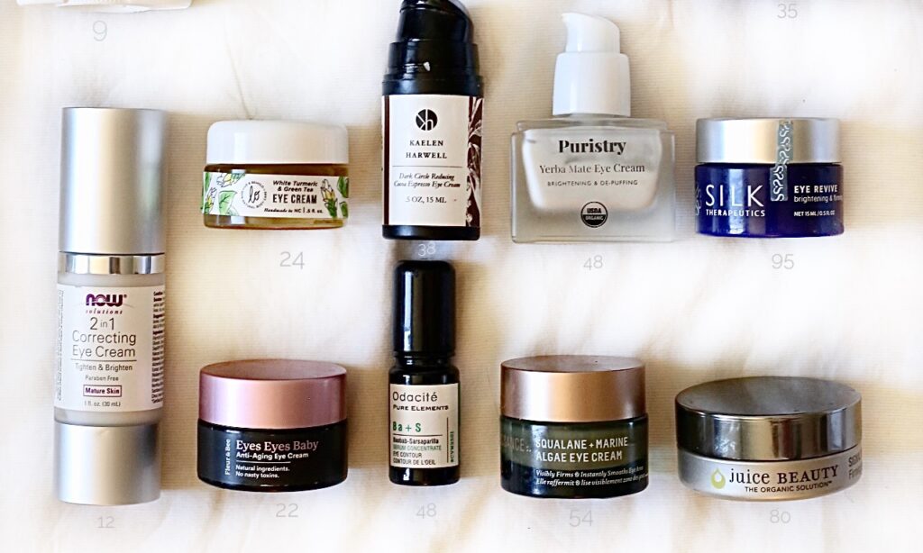 Best organic eye creams