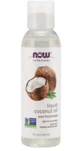 Now liquid coconut oil