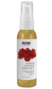 Now rose facial cleansing oil