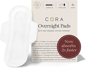 Cora overnight pads