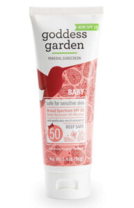 Goddess garden sunscreen