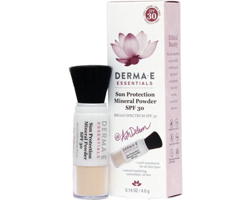 Derma e sun protection mineral powder spf 30