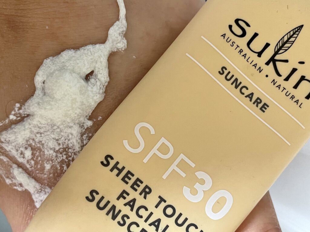 Sukin sunscreen