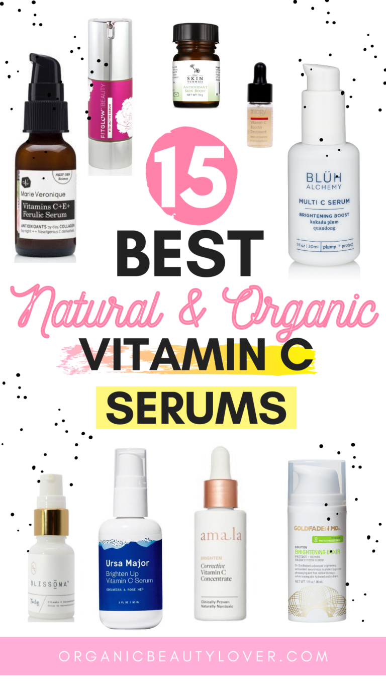 15 Best Natural and Organic Vitamin C Serums - Organic Beauty Lover