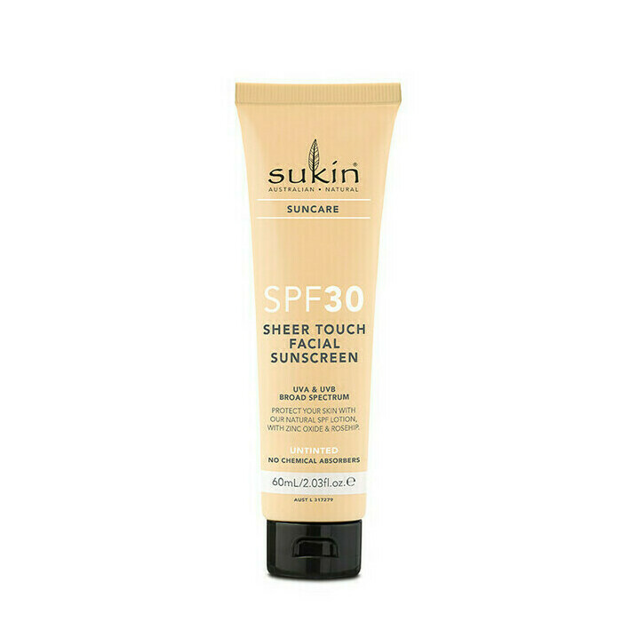 Sukin spf 30 sheer touch sunscreen