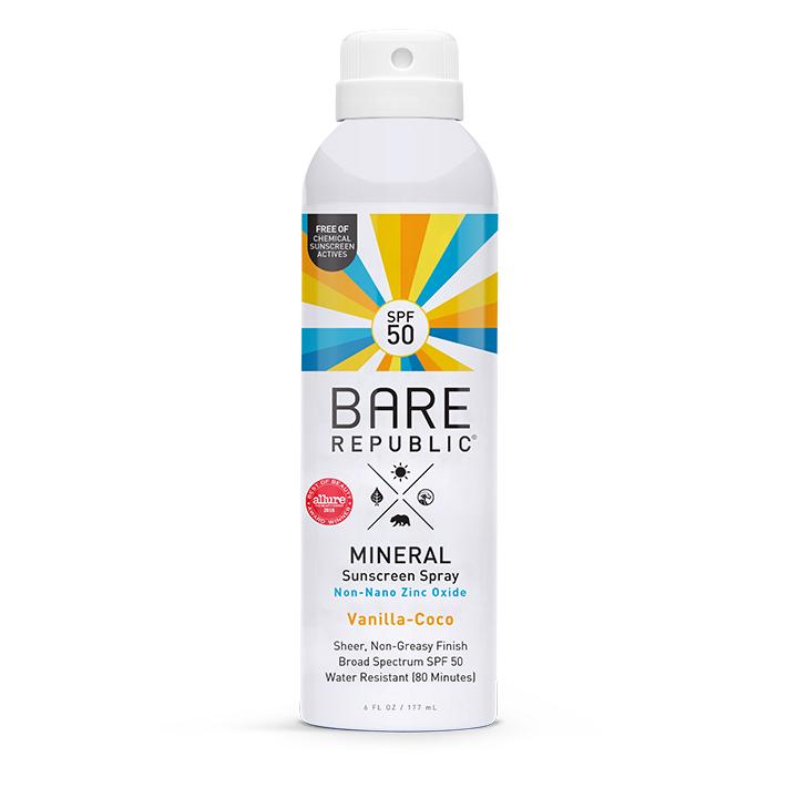 Bare republic sport sunscreen spray