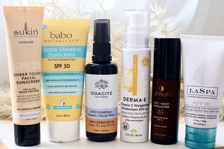 15 Best Natural and Organic Sunscreens 2024 (I tested them all