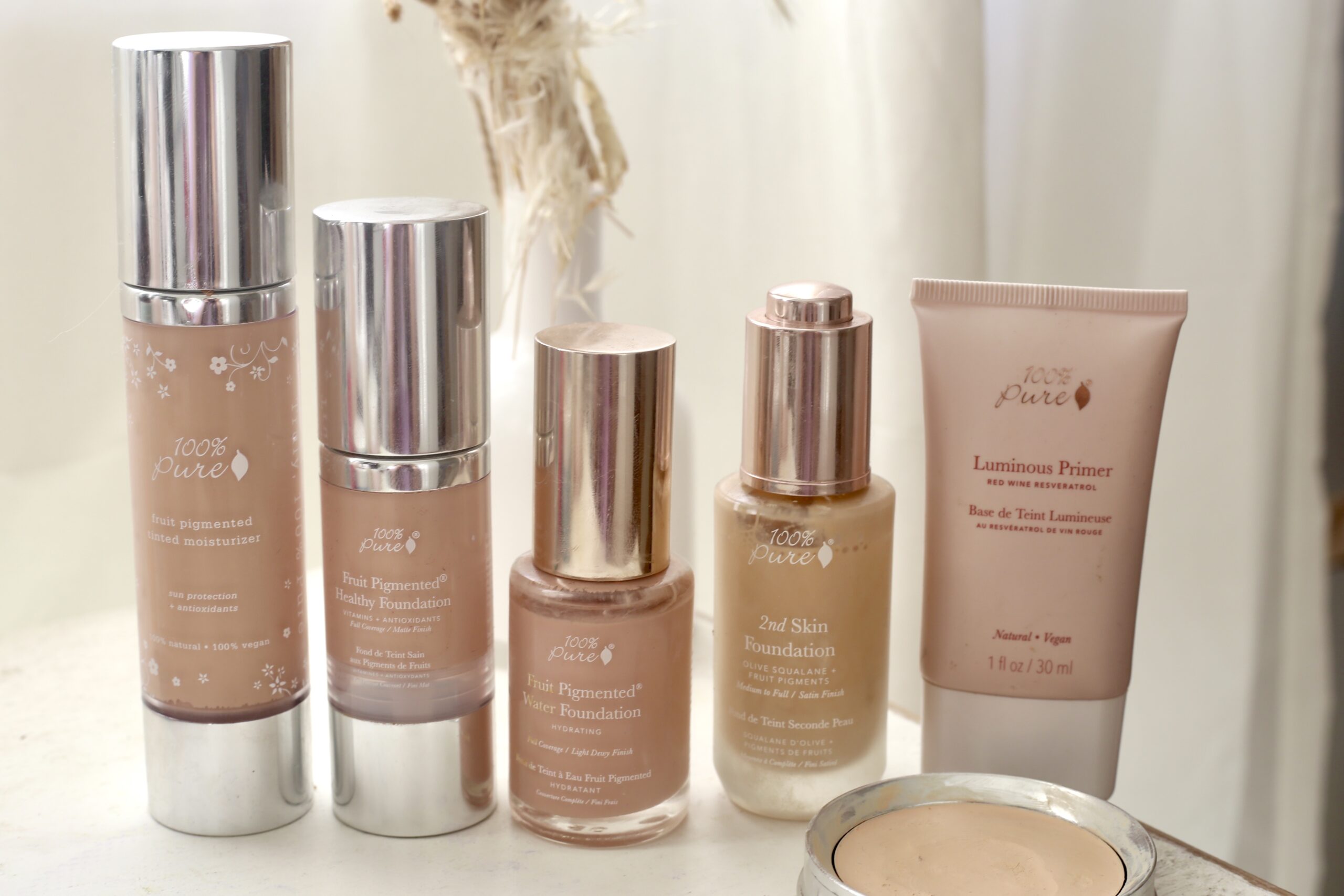 100 percent pure foundations