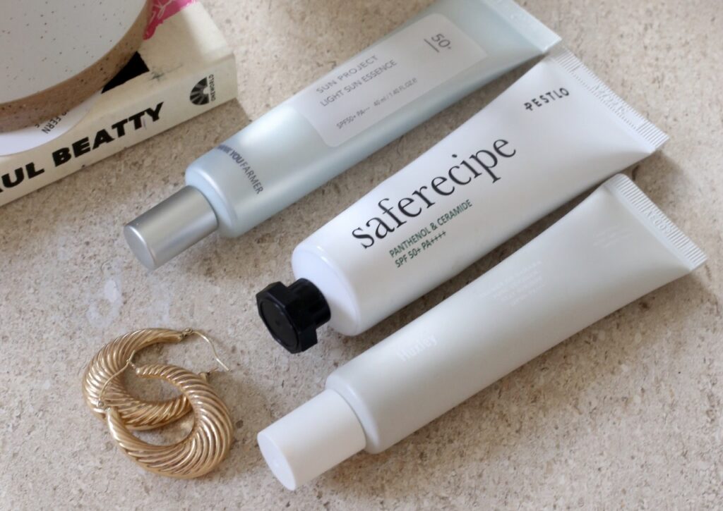 korean sunscreen clean