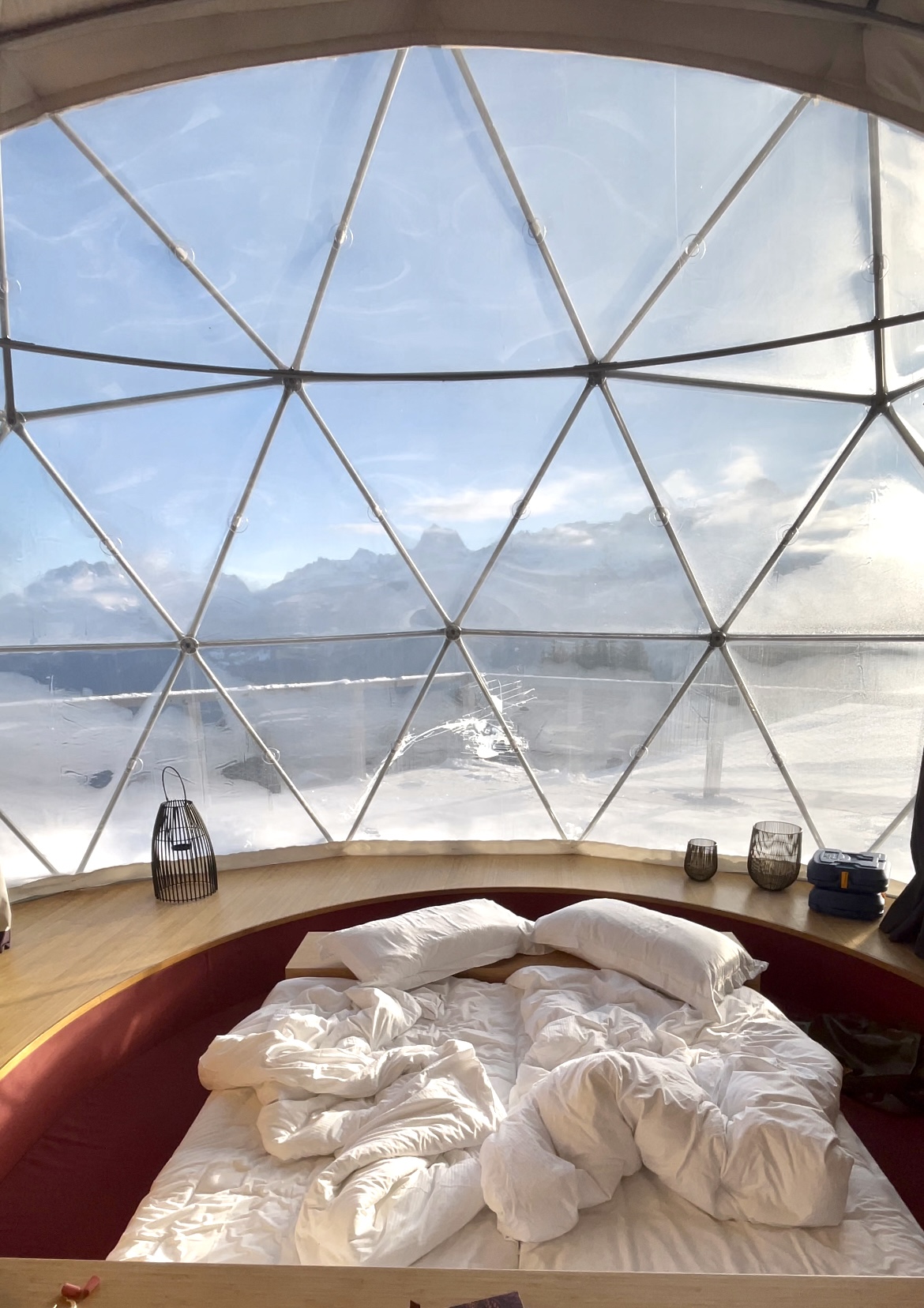 Whitepod Eco hotel Switzerland