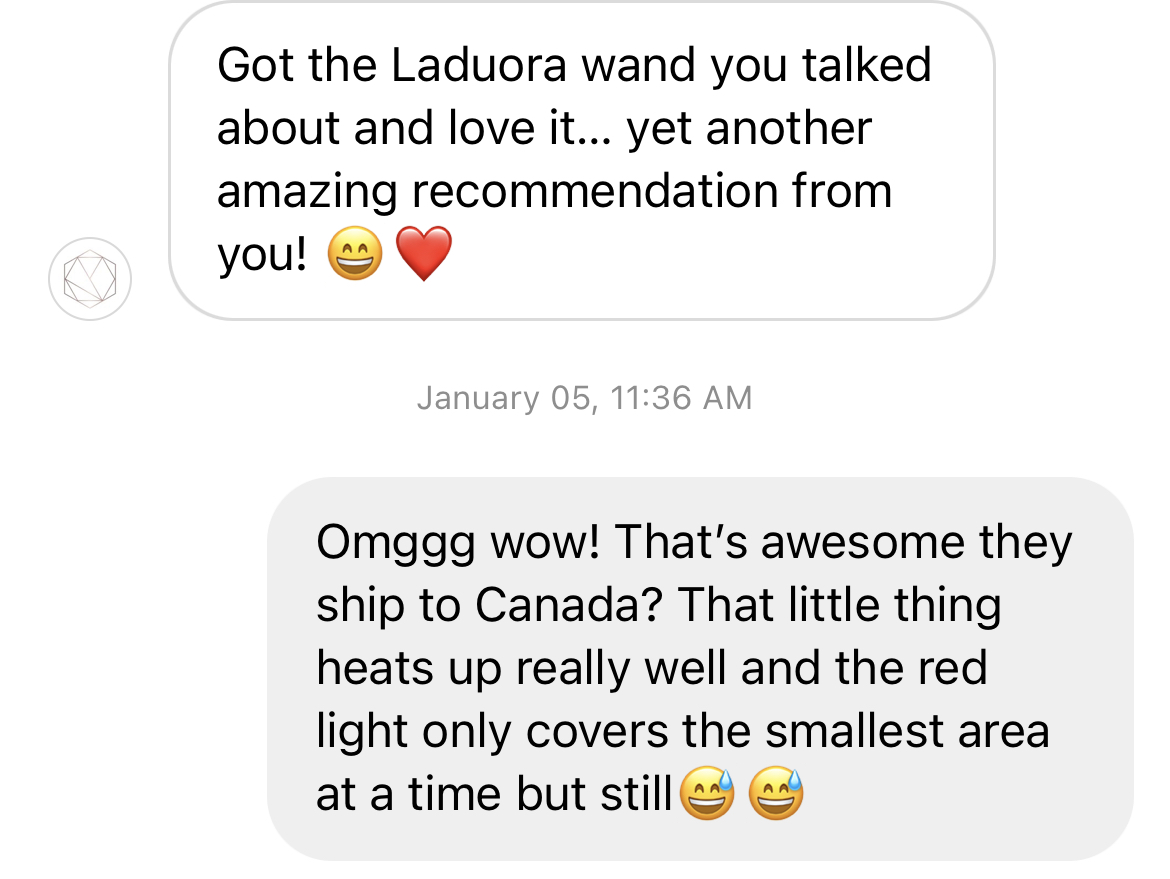 Laduora facial wand review