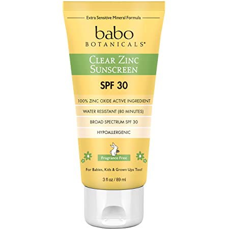 Babo Botanicals Clear Zinc Sunscreen