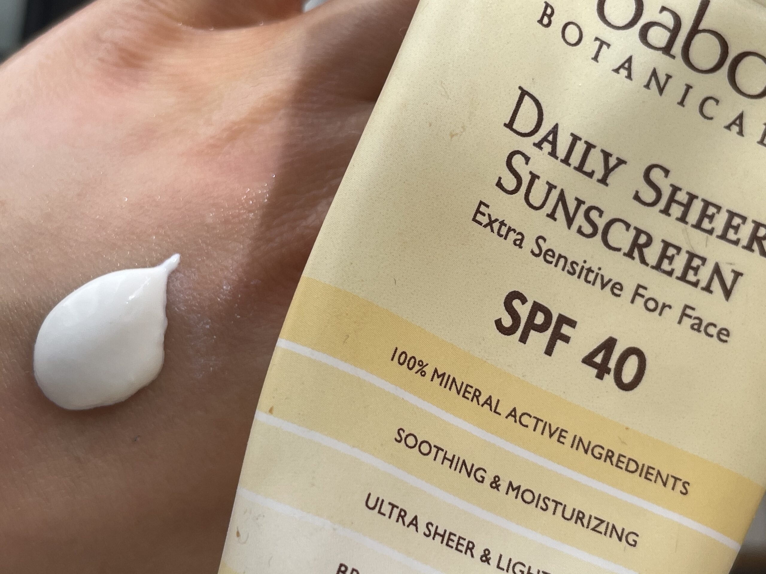 Babo Botanicals Mineral Sunscreen