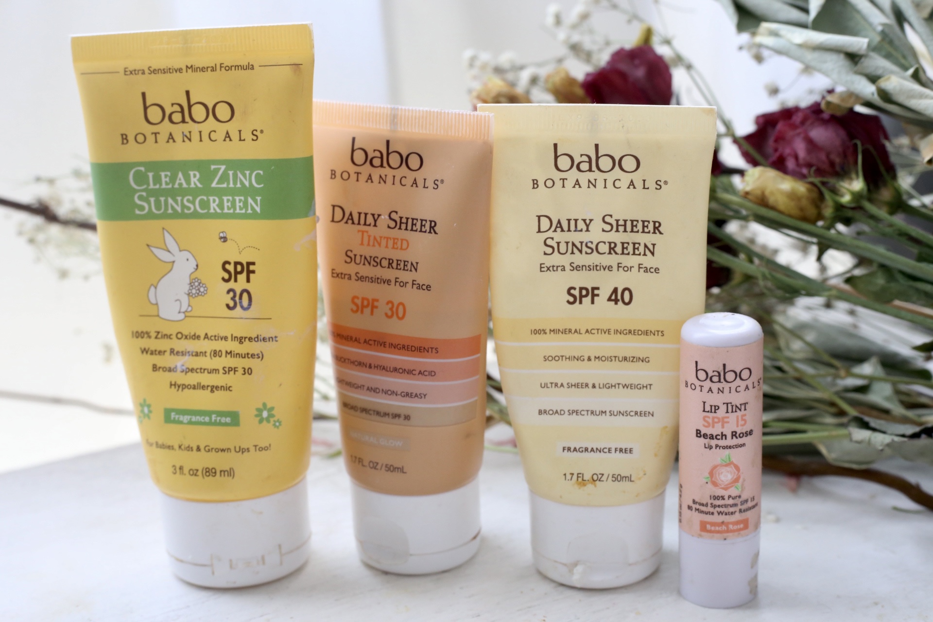 Babo botanicals sunscreen