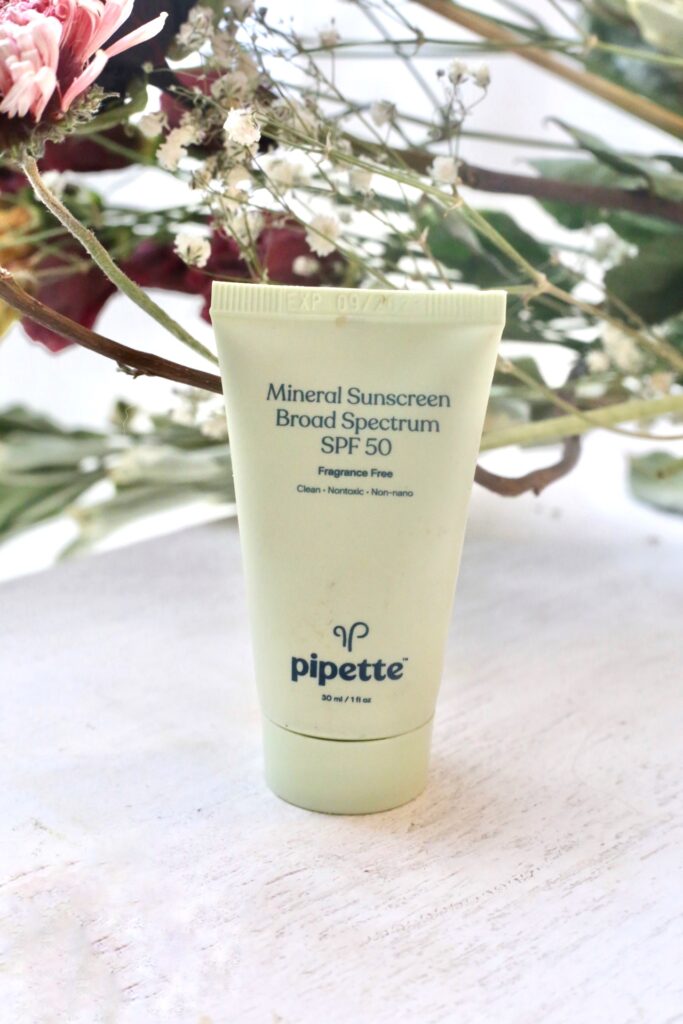 pipette travel size sunscreen