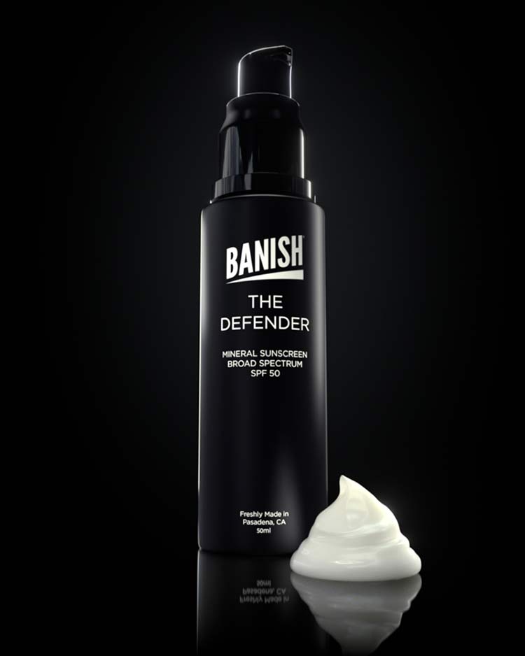 Banish The Defender SPF 50 Mineral Sunscreen