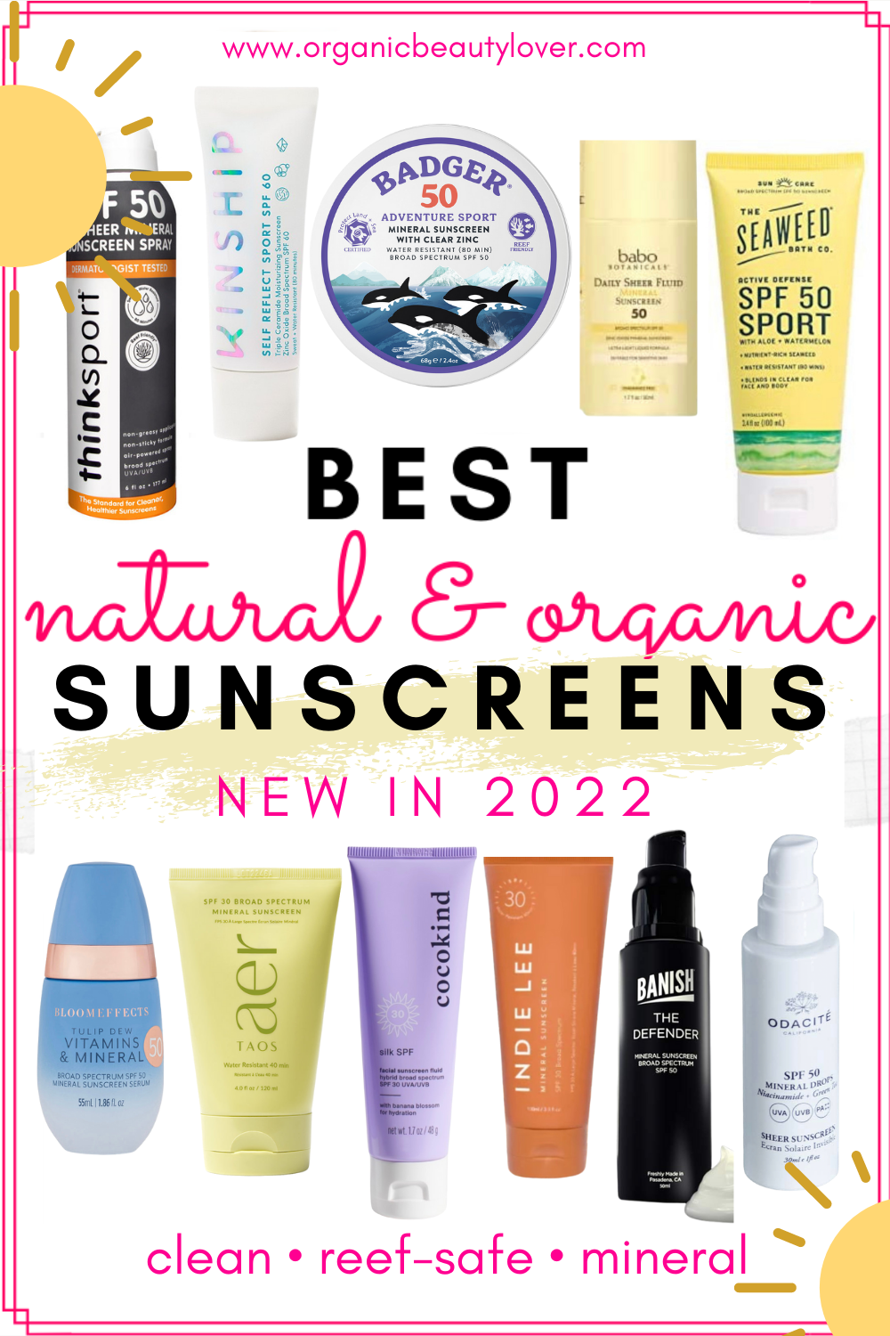 Best natural sunscreens 2022