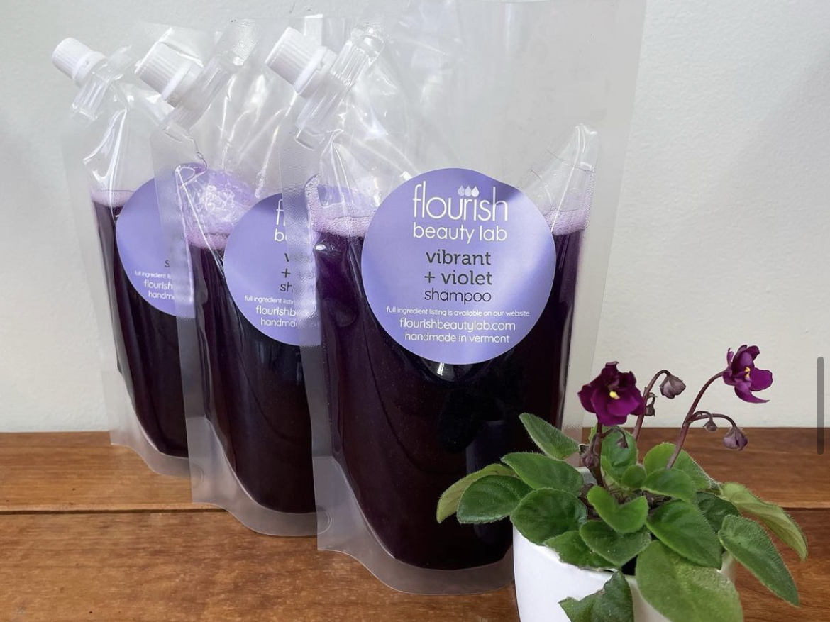 Flourish purple shampoo