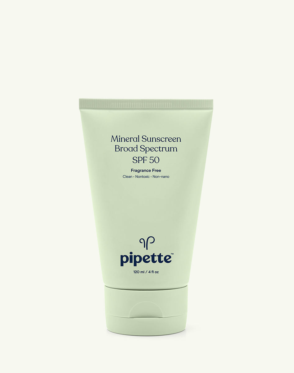 Pipette mineral sunscreen