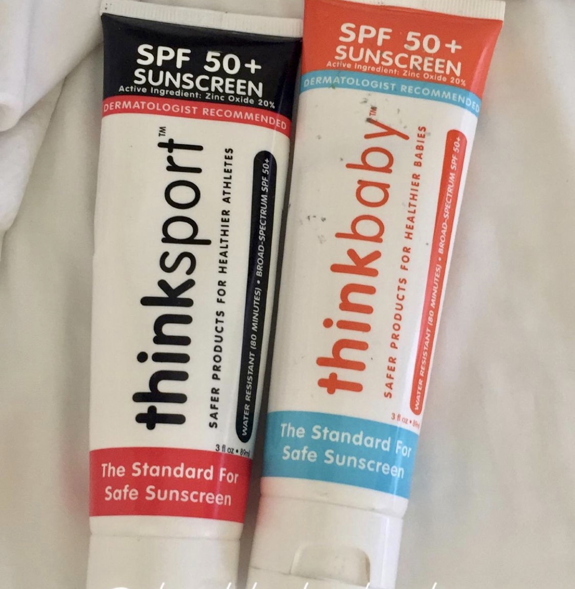 Thinksport Thinkbaby sunscreen