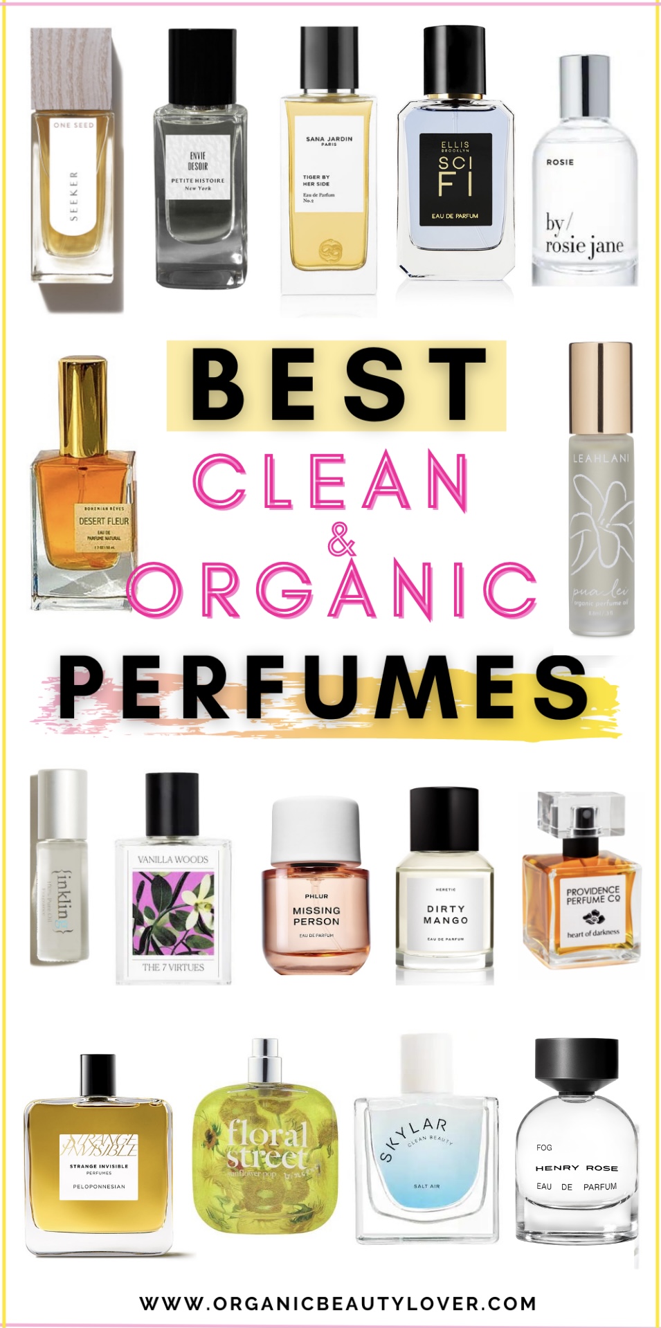 10 Best Clean Perfumes