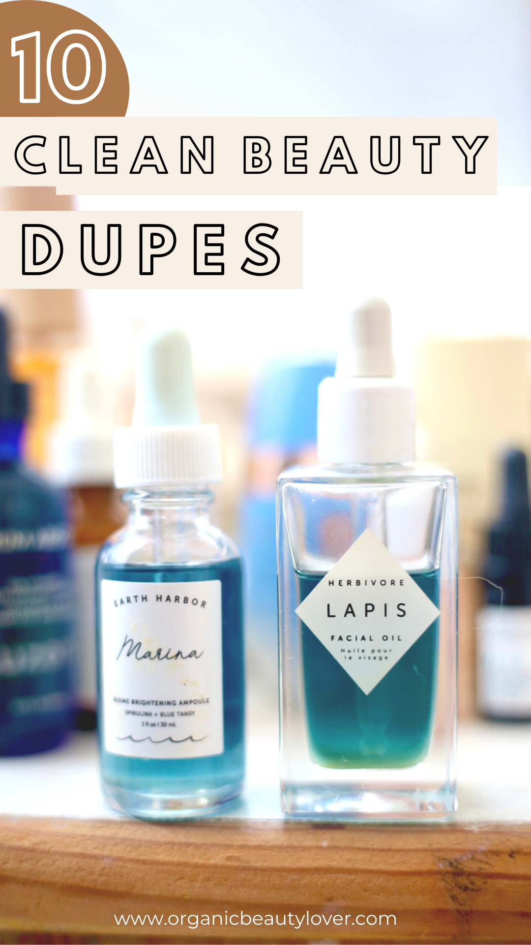 Best clean beauty dupes