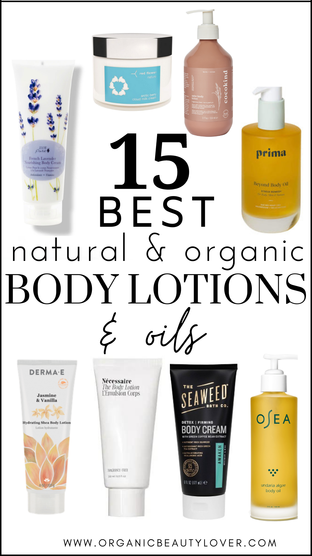 Best natural body lotions for dry skin
