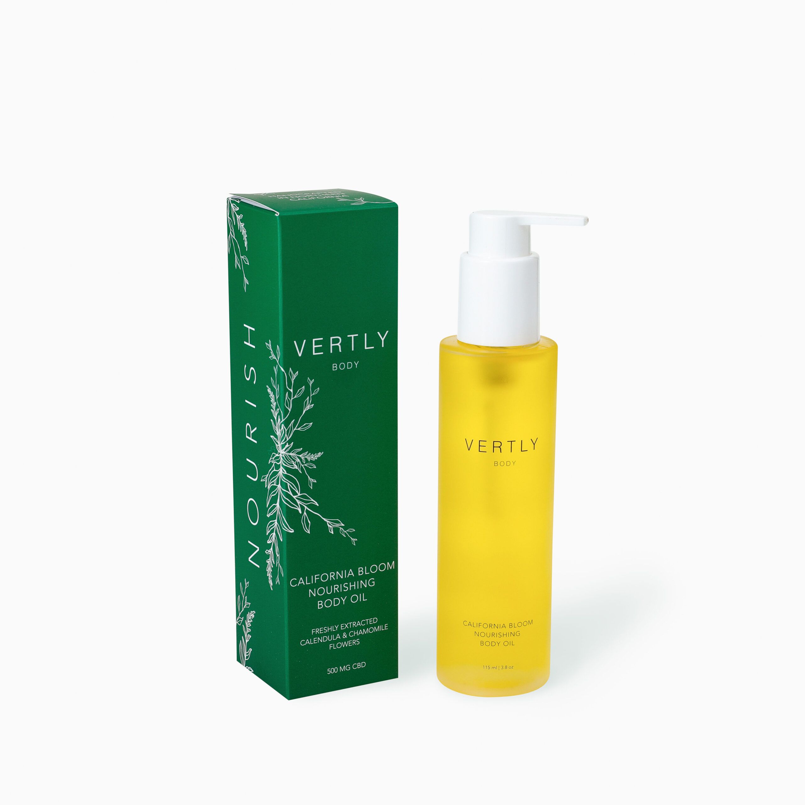 Vertly California bloom body oil