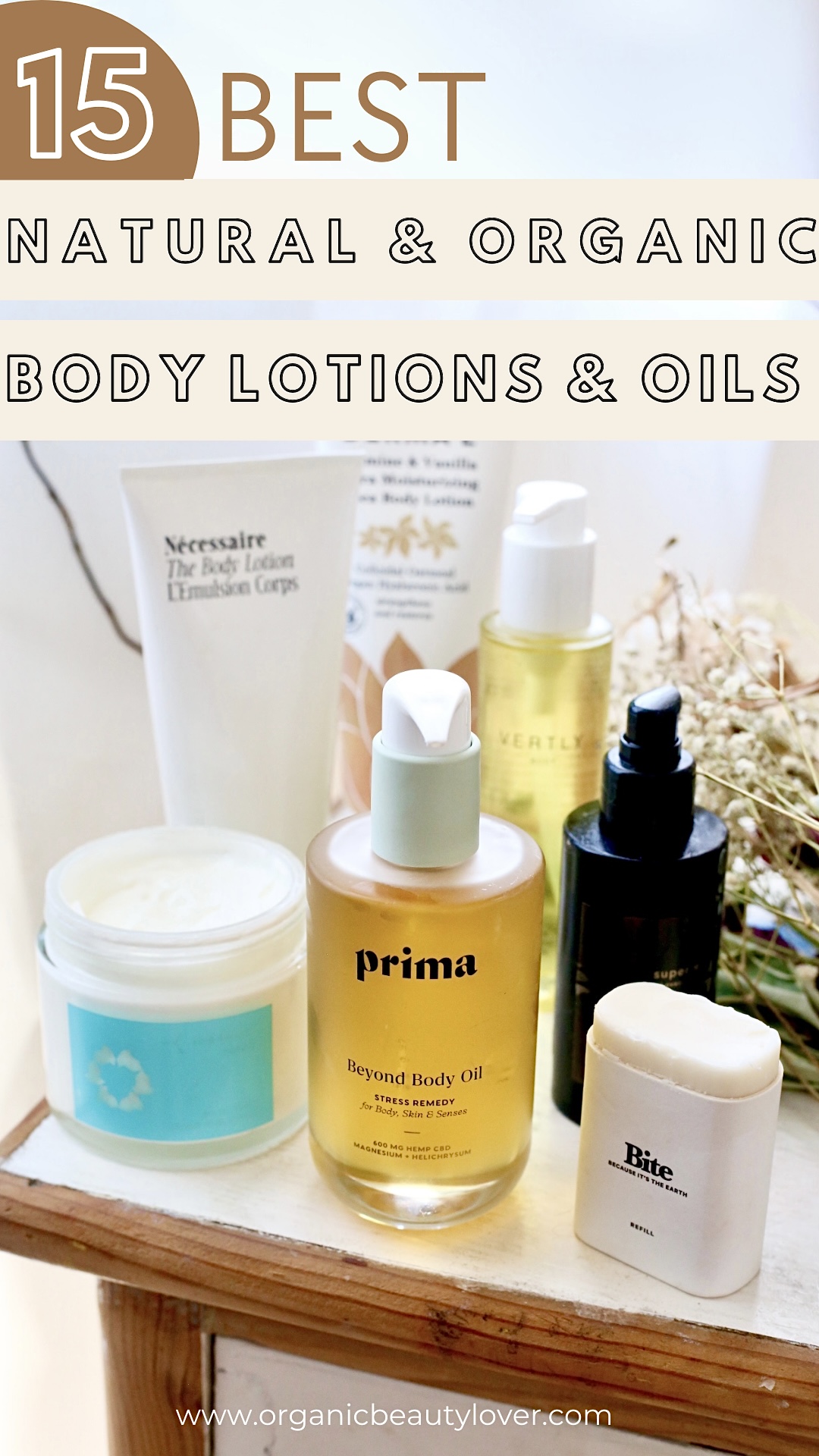 Best natural body lotions for dry skin