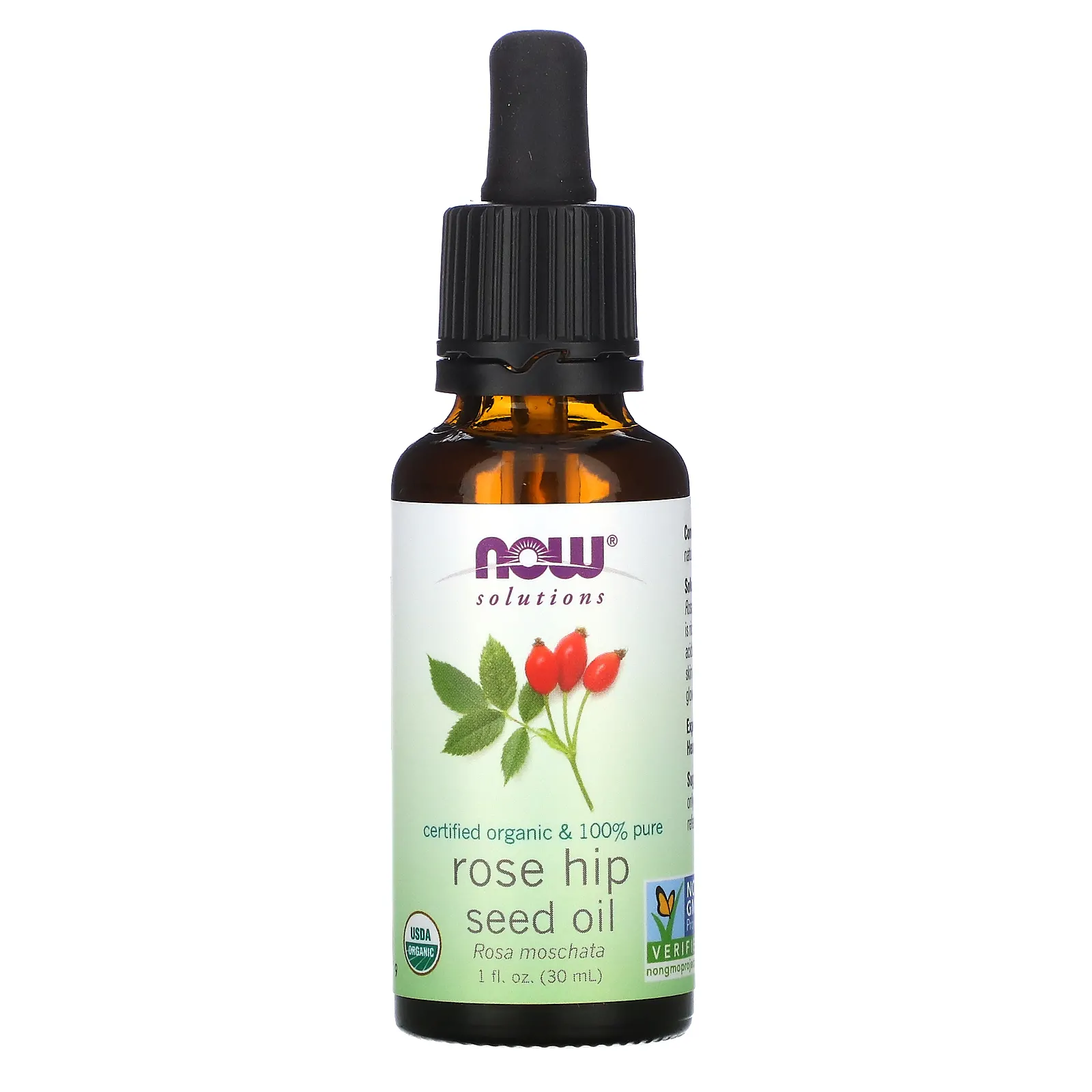 NOW Certified Organic Rosehip Oil