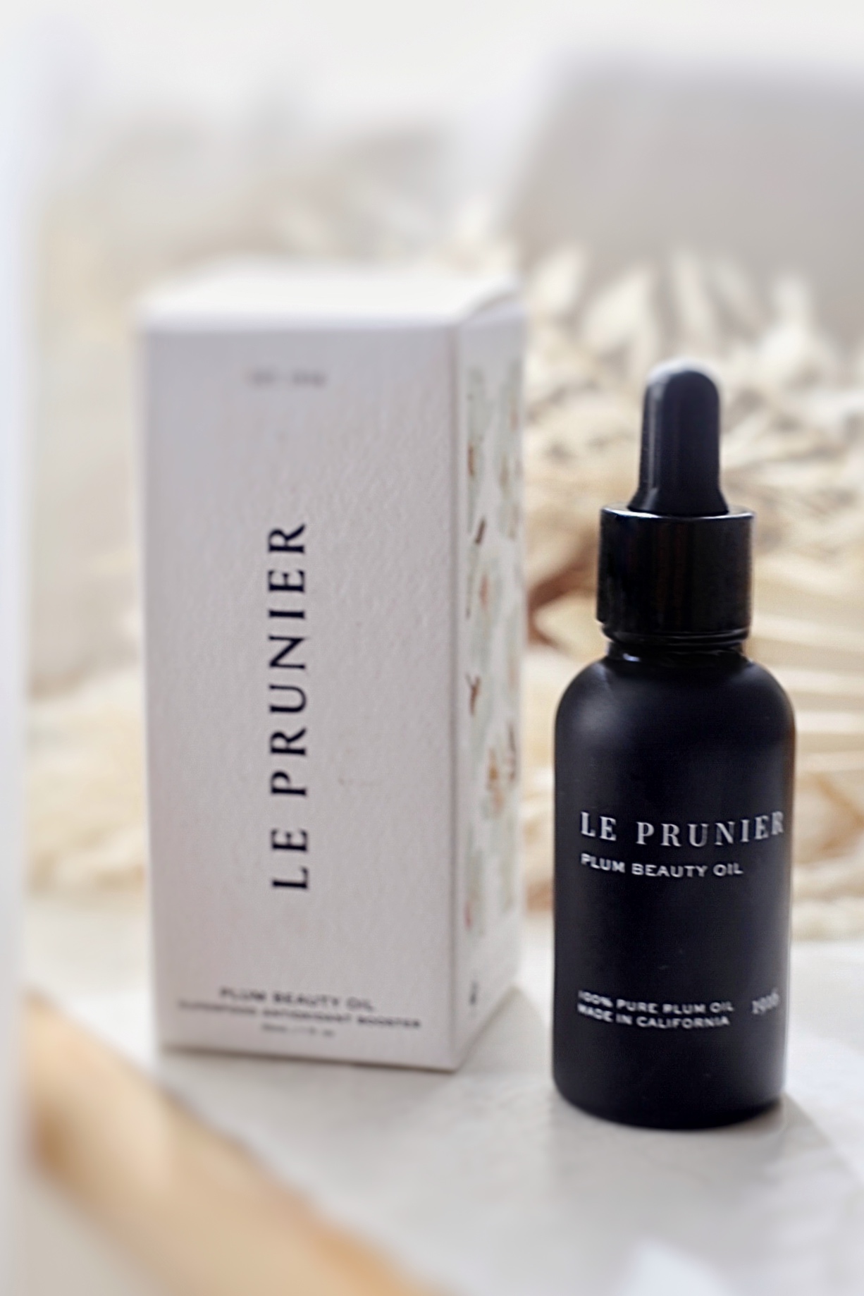 Le Prunier plum beauty oil