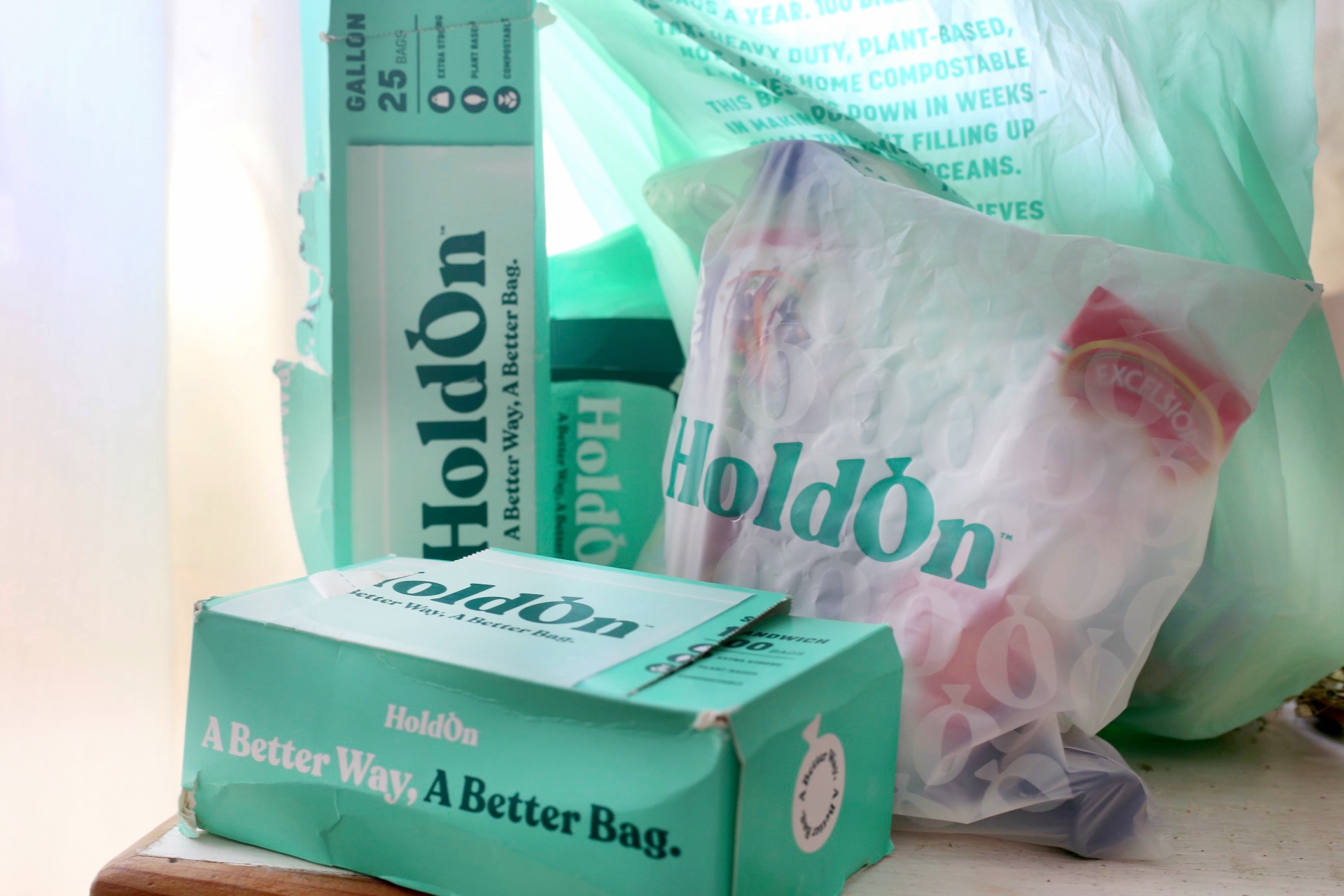 HoldOn Compostable Bags Review + Discount Code - Organic Beauty Lover