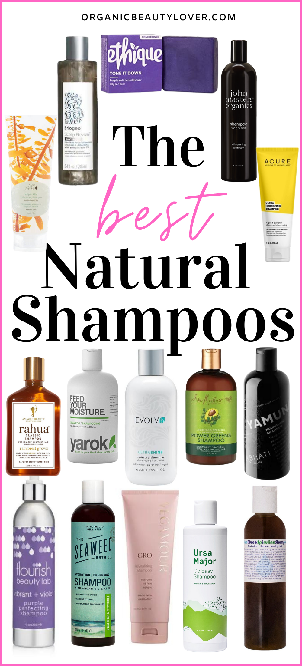 Best natural shampoos