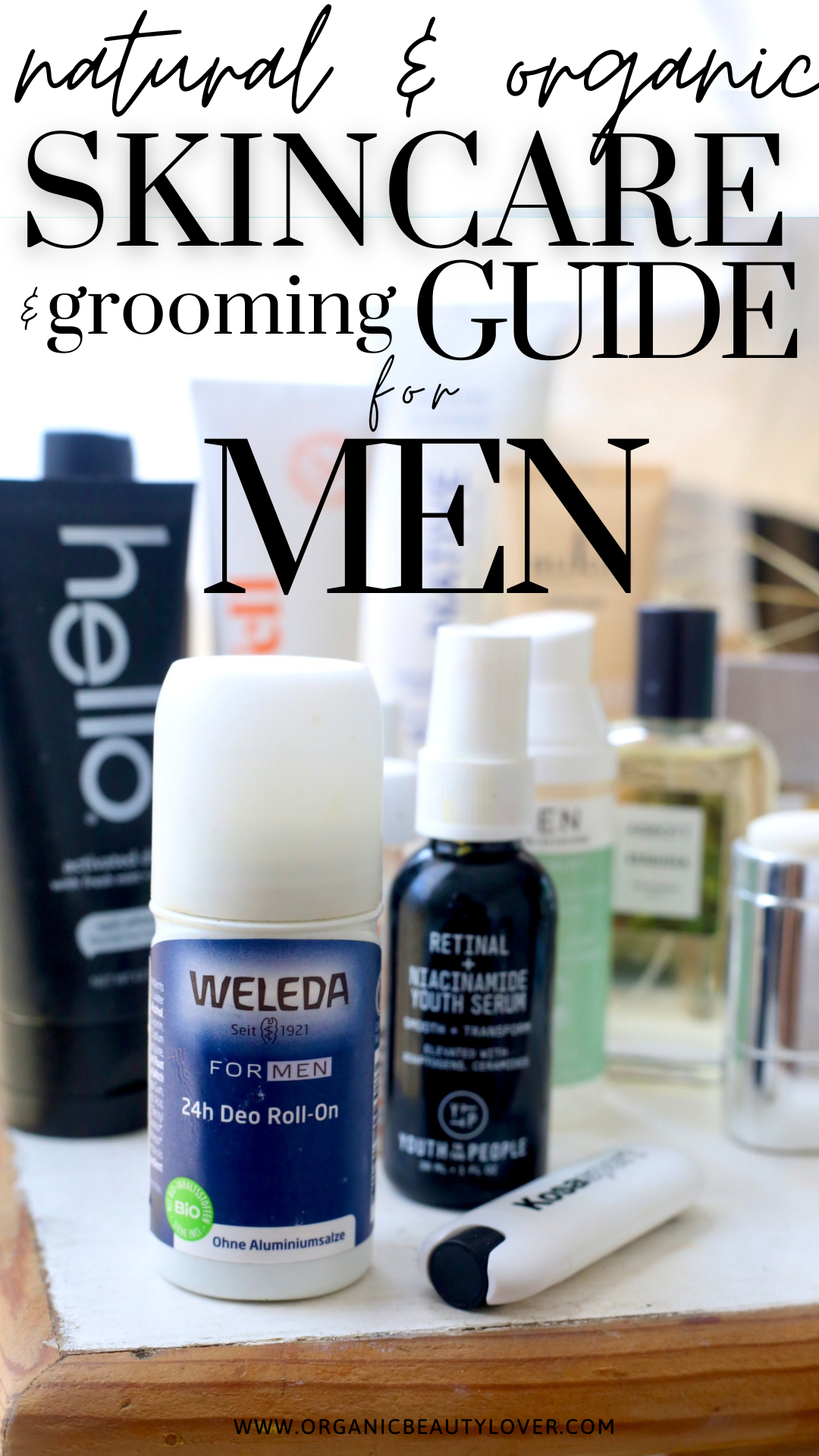 Best natural skincare brands for men