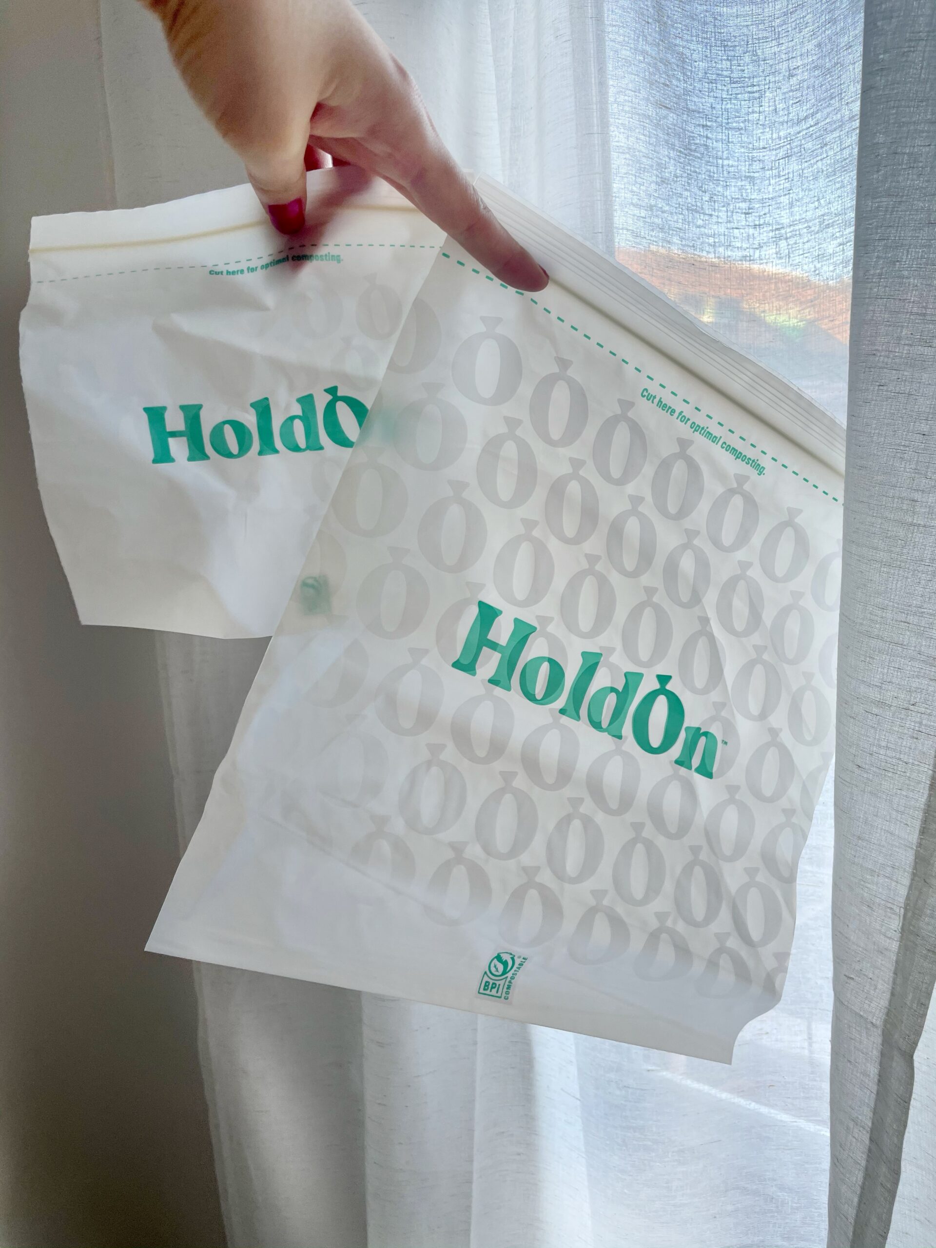 HoldOn Compostable Bags Review + Discount Code - Organic Beauty Lover