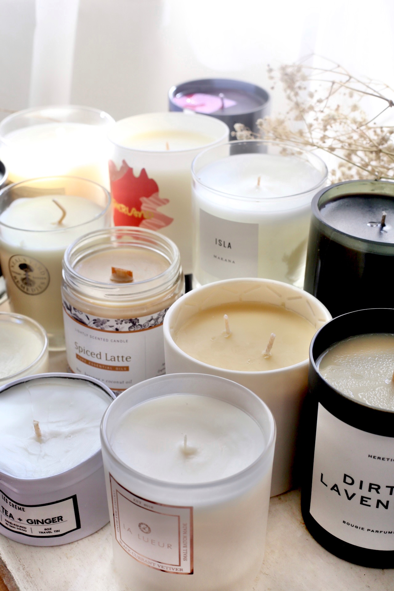 Natural candles