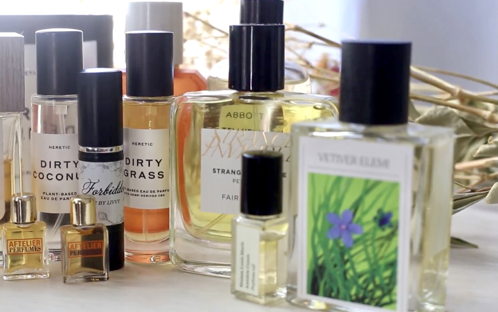 Organic perfumes