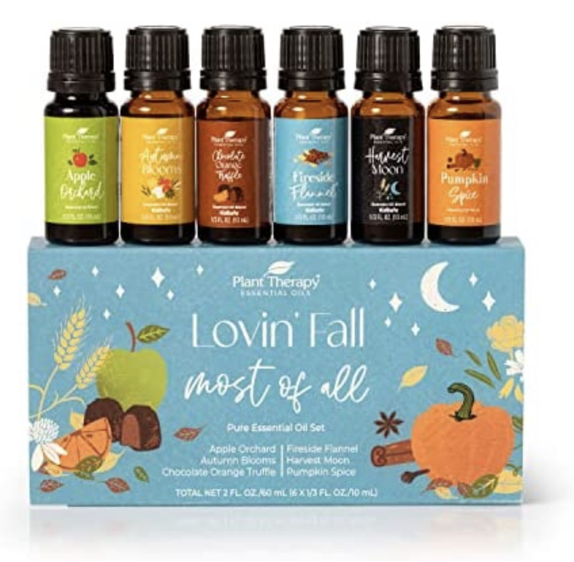 Plant Therapy Fall Essential Oil Set