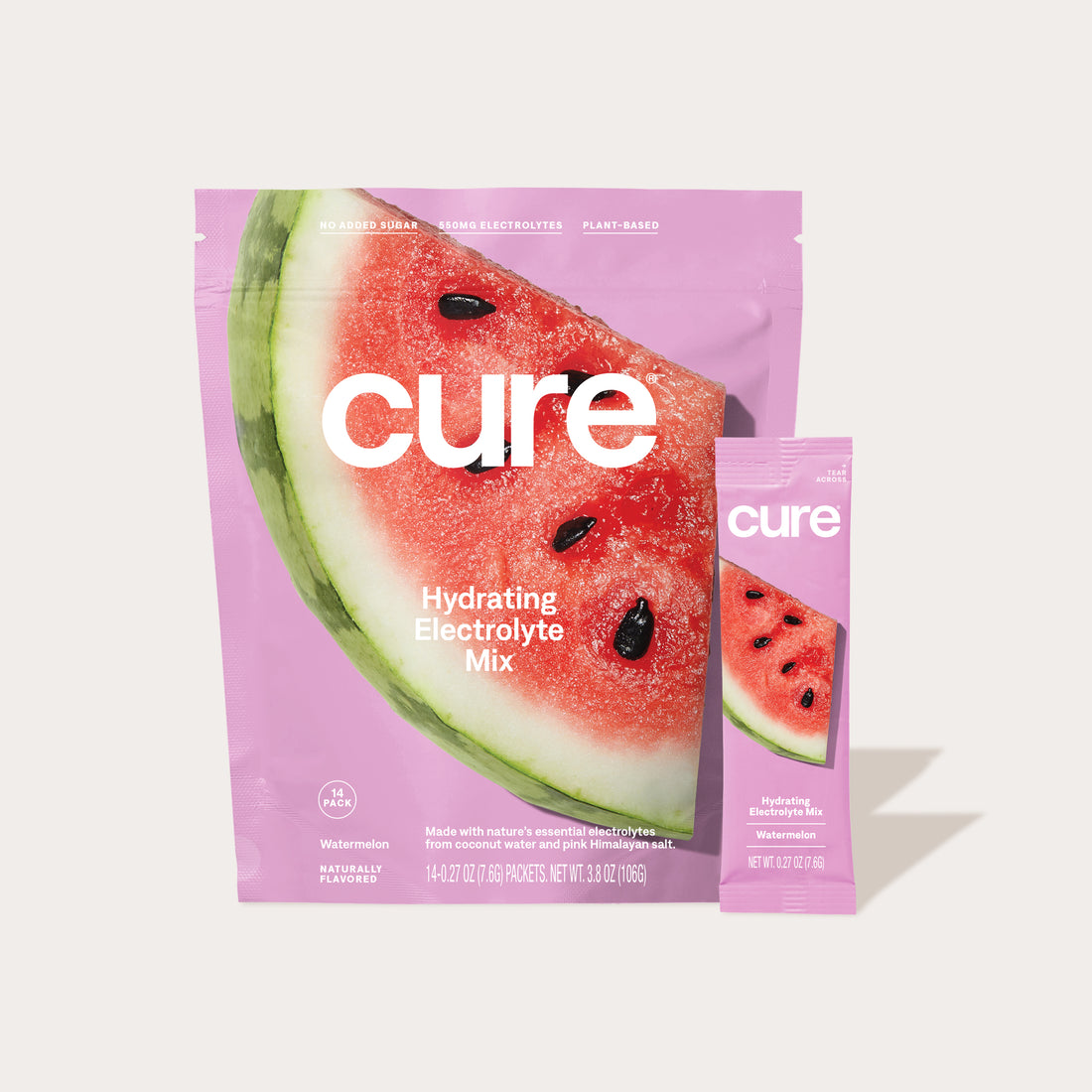 Cure hydration mix