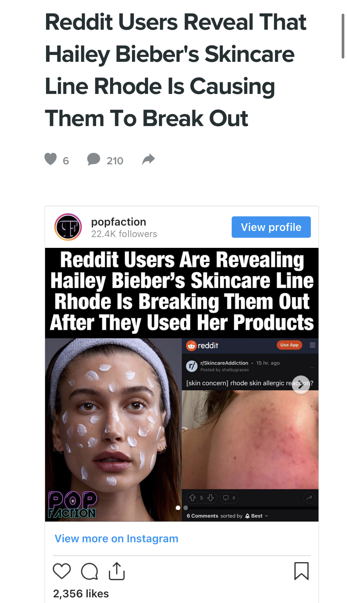 Rhode skincare reddit