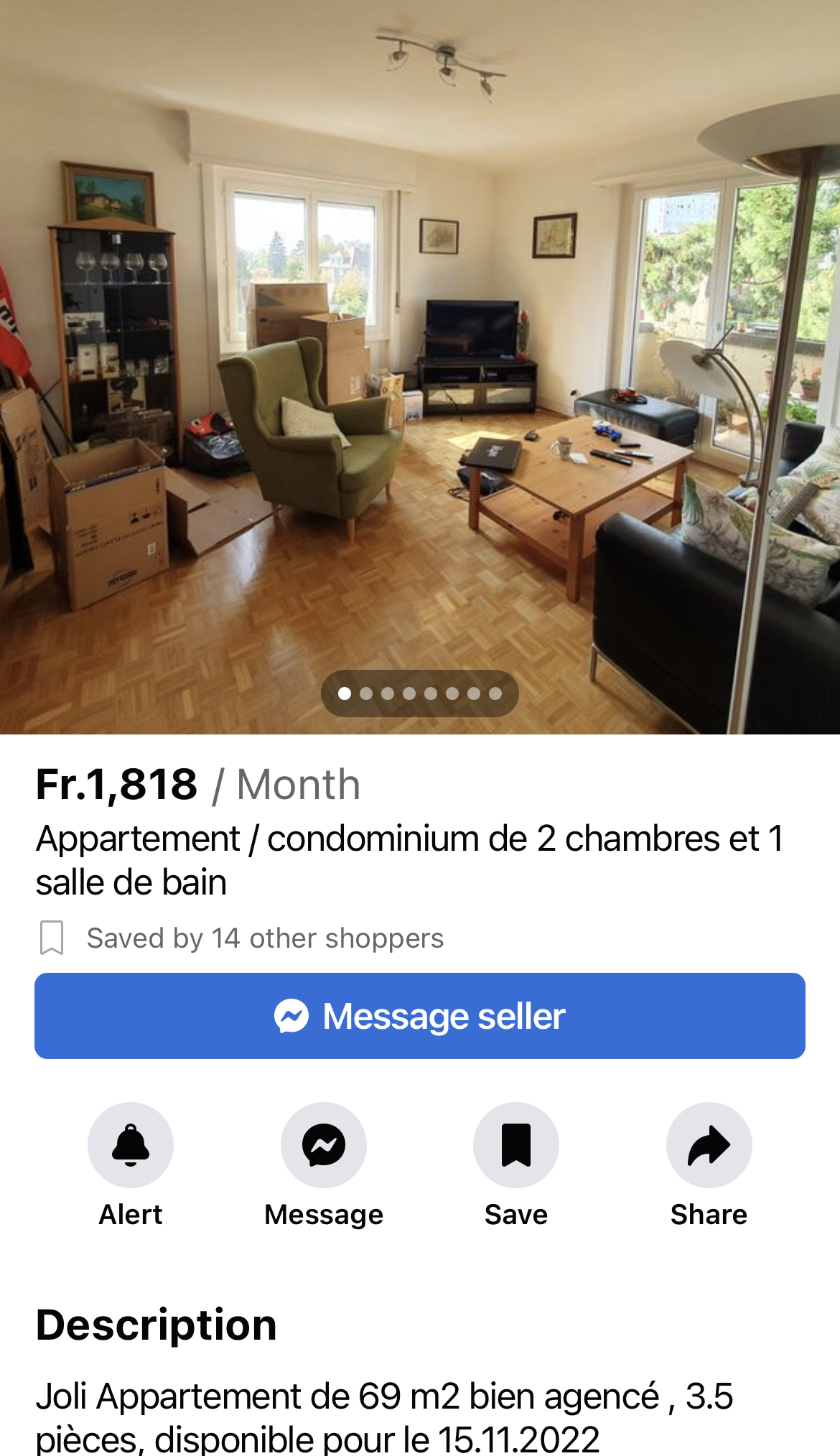 Rent apartment swiss